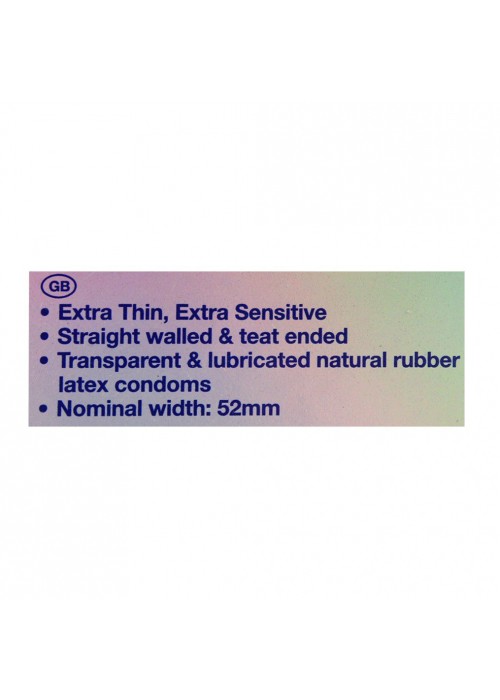Durex Invisible Extra Sensitive Condoms 12-Pack