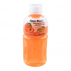 Mogu Mogu Peach Flavored Drink, With Nata De Coco, 320ml