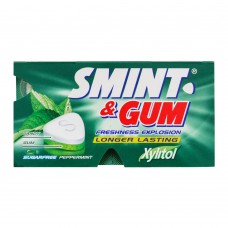 Smint & Gum Candy Gum, Peppermint, Sugar Free, 14.2g