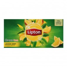 Lipton Green Lemon Zest Tea Bags 25-Pack