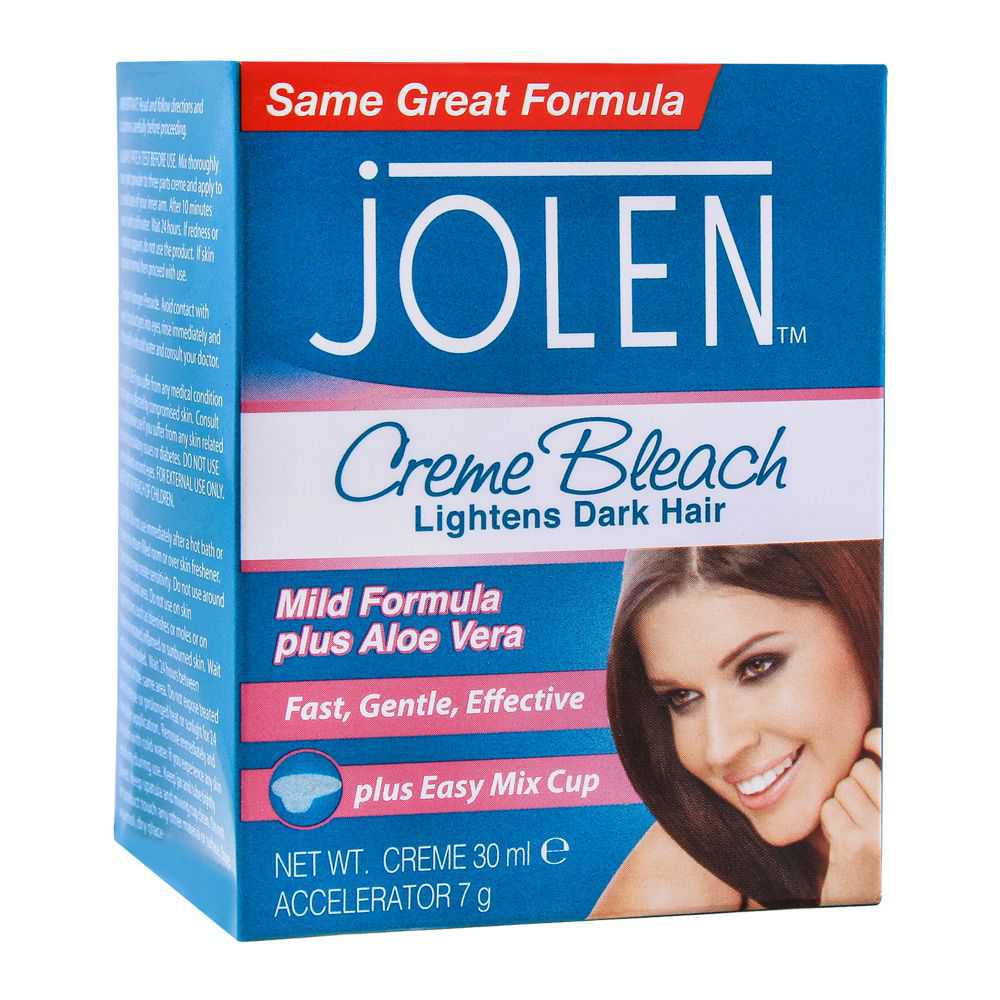 Buy Jolen Creme Bleach, Mild Formula With Aloe Vera, 30ml Online At  Discounted Price 