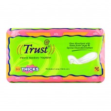Trust Regular Long Stick-ons Thicks Napkins 10-Pack