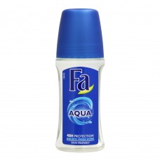 Fa 48H Protection Aqua Aquatic Fresh Scent Roll-On Deodorant, For Women, 50ml
