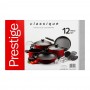 Prestige Classique Non Stick Cooking Set, 12 Pieces, 21179