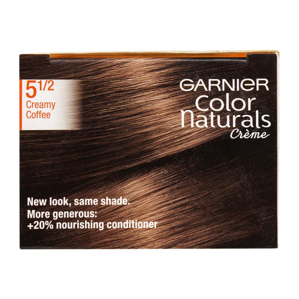 Purchase Garnier Color Naturals Creme Hair Colour, 5 1/2 Creamy Coffee  Online At Best Price 