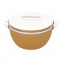 Happy Ware Hot Pot With Lock, 21x16x12cm, 1000ml, Golden, SU-619