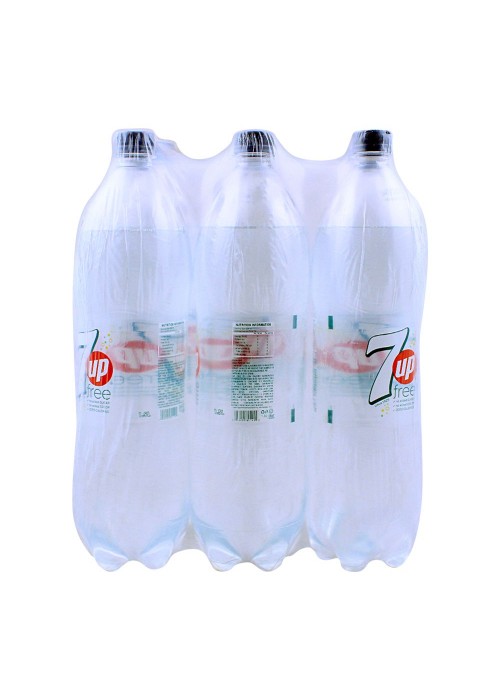 7UP Free 1.5 Liters, 6 Pieces