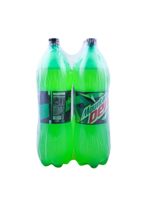 Mountain Dew 2.25 Liters, 4 Pieces