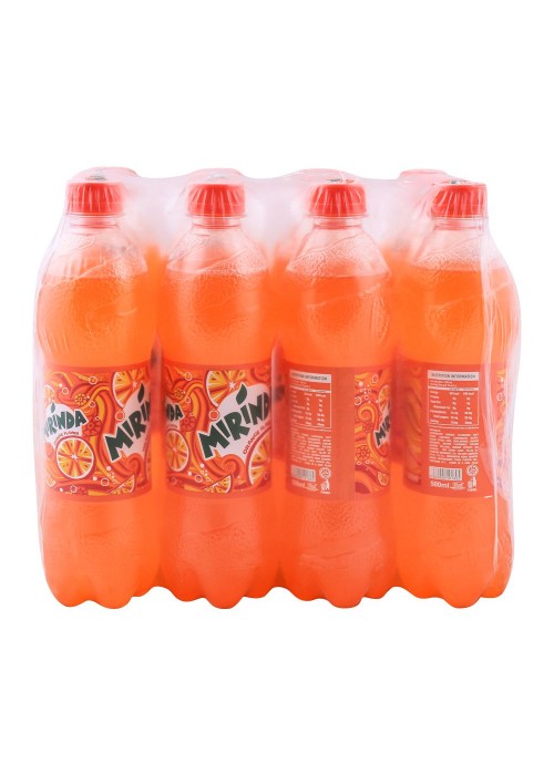 Mirinda Pet Bottle 500ml, 12 Pieces