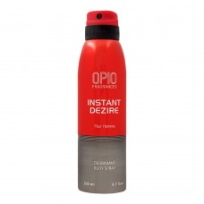 Opio Instant Dezire Deodorant Body Spray, For Men, 200ml