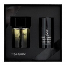 YSL La Nuite De L'Homme Gift Set, EDT 100ml + Deodorant Stick