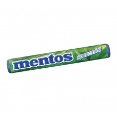 Mentos Chewy Dragees, Spearmint, Roll, 37.5g
