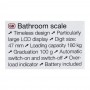 Beurer Bathroom Scale, Weight Machine, PS-160