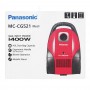 Panasonic Vacuum Cleaner, 1400W, 4L, Red, MC-CG521