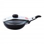 Ballarini Firenze Wok With Glass Lid, 20cm, 8 Inches, Non-Stick