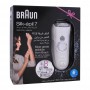 Braun Silk Epil 7 Legs, Body & Face Epilator, Wet & Dry, 8 Pieces, 7-561