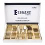 Elegant Exclusive Laser Stainless Steel Cutlery Set, 24 Pieces, DD0010S