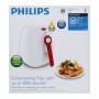 Philips Daily Collection Air Fryer, White/Red, 800g, HD9217