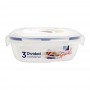 Lock & Lock 3 Divided Food Container, Small, 750ml, LLHPL971