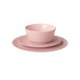 IKEA Dinera Serving 18 Piece Dinnerware Set, Pink, 30318525