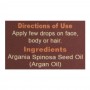 The Earths Organic Moroccan Multi-Purpose Argan Oil, 40ml