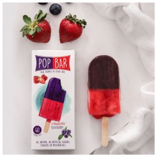 Wholesome Foods Pop Bar, Strawberry Blueberry, 80g
