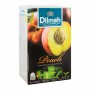Dilmah Peach Flavoured Ceylon Black Tea, 20 Tea Bags