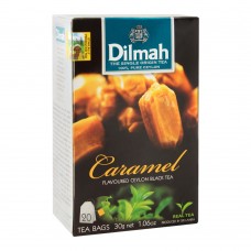Dilmah Caramel Flavoured Ceylon Black Tea, 20 Tea Bags