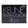 Keune Tinta Hair Color 4.03 Medium Mocha Brown