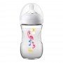 Avent Natural Feeding Bottle, 1m+, 260ml/9oz, Flamingo, SCF627/41