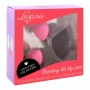 Luscious Cosmetics Blending Sponge Set, 3 Pieces, Latex Free Beauty Blender, Wet/Dry