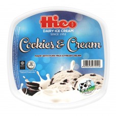 Hico Cookies & Cream Ice Cream, 750ml
