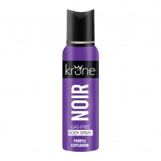 Krone Noir Purple Explosion Gas-Free Men's Deodorant Body Spray, 125ml