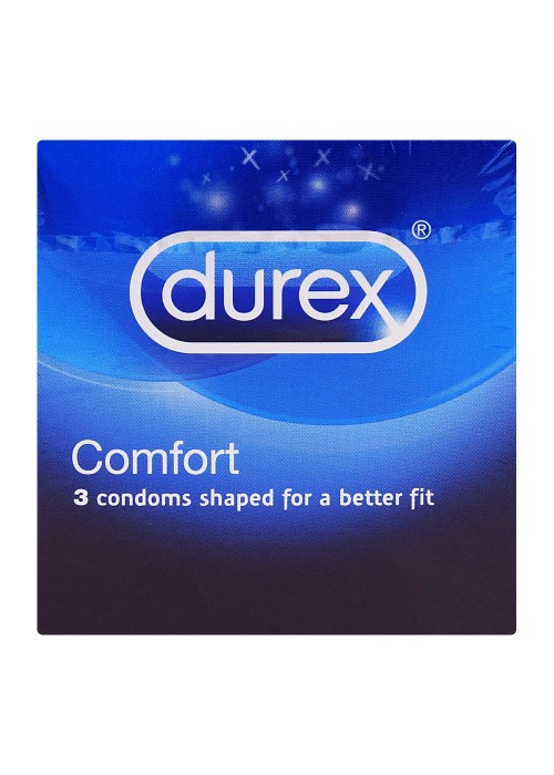 Durex Comfort Shaped Condoms 3-Pack