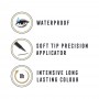 Max Factor Color X-Pert Waterproof Eyeliner, 02 Metallic Anthracite