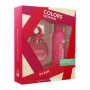 United Colors Of Benetton Pink For Her Set Eau De Toilette 80ml + Deodorant, For Women, 150ml