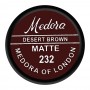 Medora Matte Lipstick, 232, Desert Brown