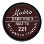 Medora Matte Lipstick, 221, Dark Coco