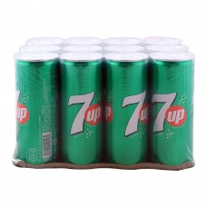 7UP Can (Local) 250ml, 12 Pieces