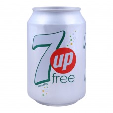 7UP Free Can (Local) 300ml