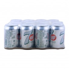 7UP Free Can (Local) 300ml, 12 Pieces