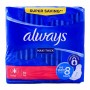 Always Maxi Thick Pads, Long, 30-Pack