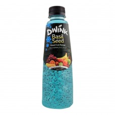 Dwink Basil Seed Drink Mixed Fruit Flavor, 300ml