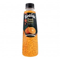 Dwink Basil Seed Drink Orange Flavor, 300ml