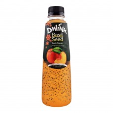 Dwink Basil Seed Drink Peach Flavor, 300ml