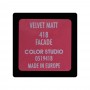 Color Studio Velvet Matt Lipstick, 418 Facade
