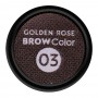 Golden Rose Brow Color Tinted Eyebrow Mascara, 03