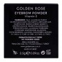 Golden Rose Eyebrow Powder, Vitamin E, No Paraben Added, 105