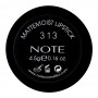 J. Note Mattemoist Lipstick, 313, With Macadamia Oil + Vitamin E