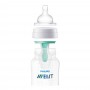 Avent Anti-Colic With AirFree Vent Feeding Bottle, 0m+, 125ml/4oz, SCF810/14